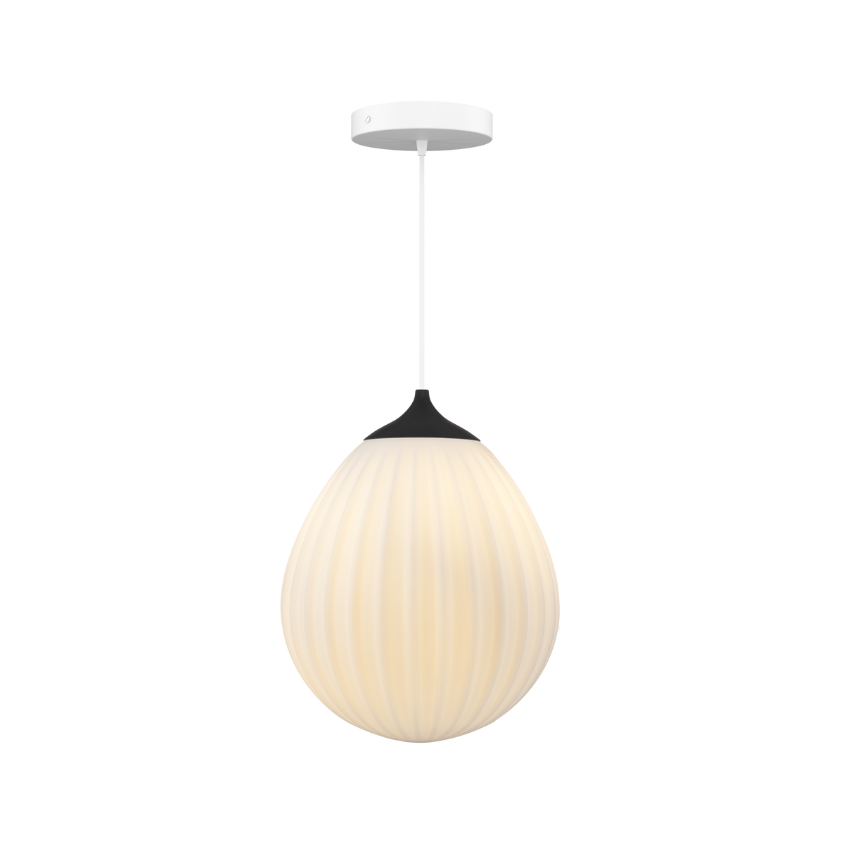 Around the World pendel med roset, hvid og sort • UMAGE - Copenhagenhomedesign