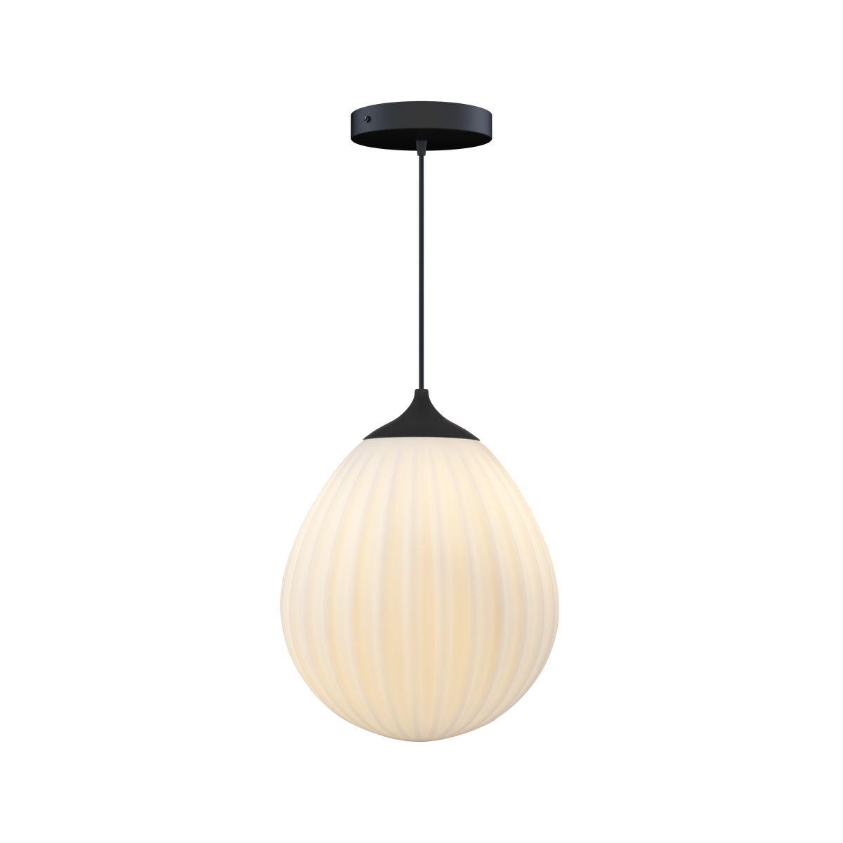 Around the World pendel med roset, hvid og sort • UMAGE - Copenhagenhomedesign