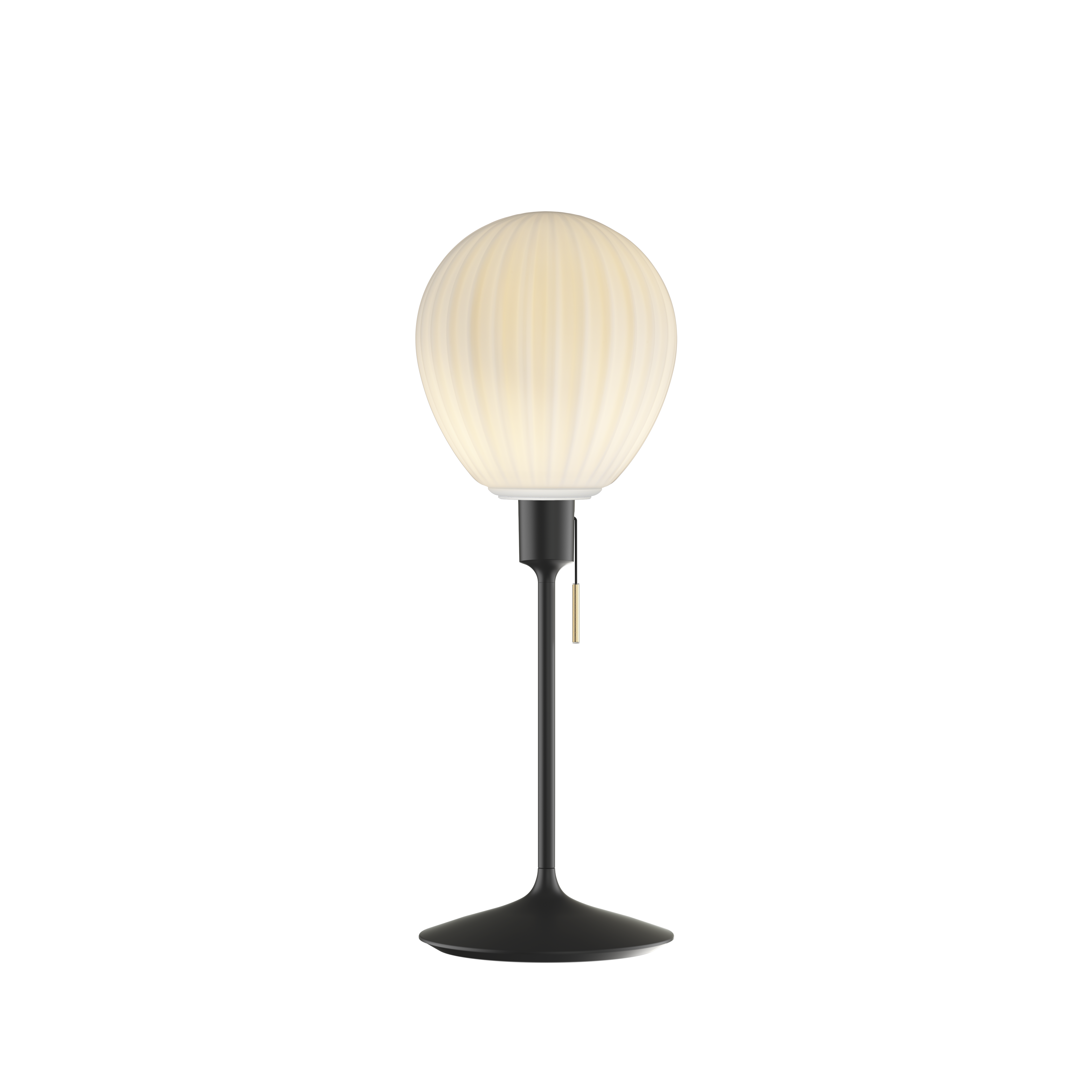 Around the World bordlampe, hvid og sort • UMAGE