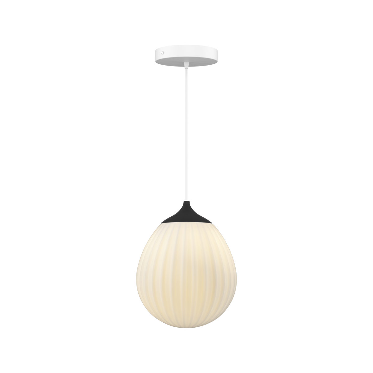 Around the World pendel med roset, hvid og sort • UMAGE - Copenhagenhomedesign