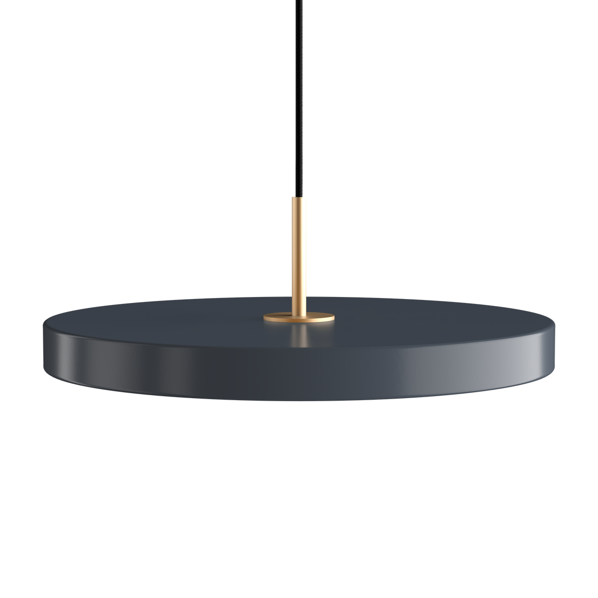 Asteria Plus pendel, grå og messing • UMAGE - Copenhagenhomedesign