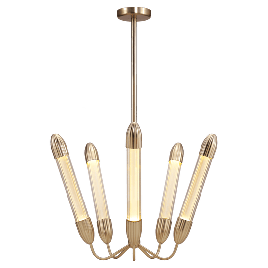 Lemon Squeeze lysekrone, messing • UMAGE