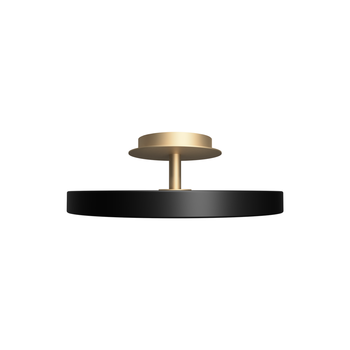 Asteria Up Plus loftlampe, sort og messing • UMAGE - Copenhagenhomedesign