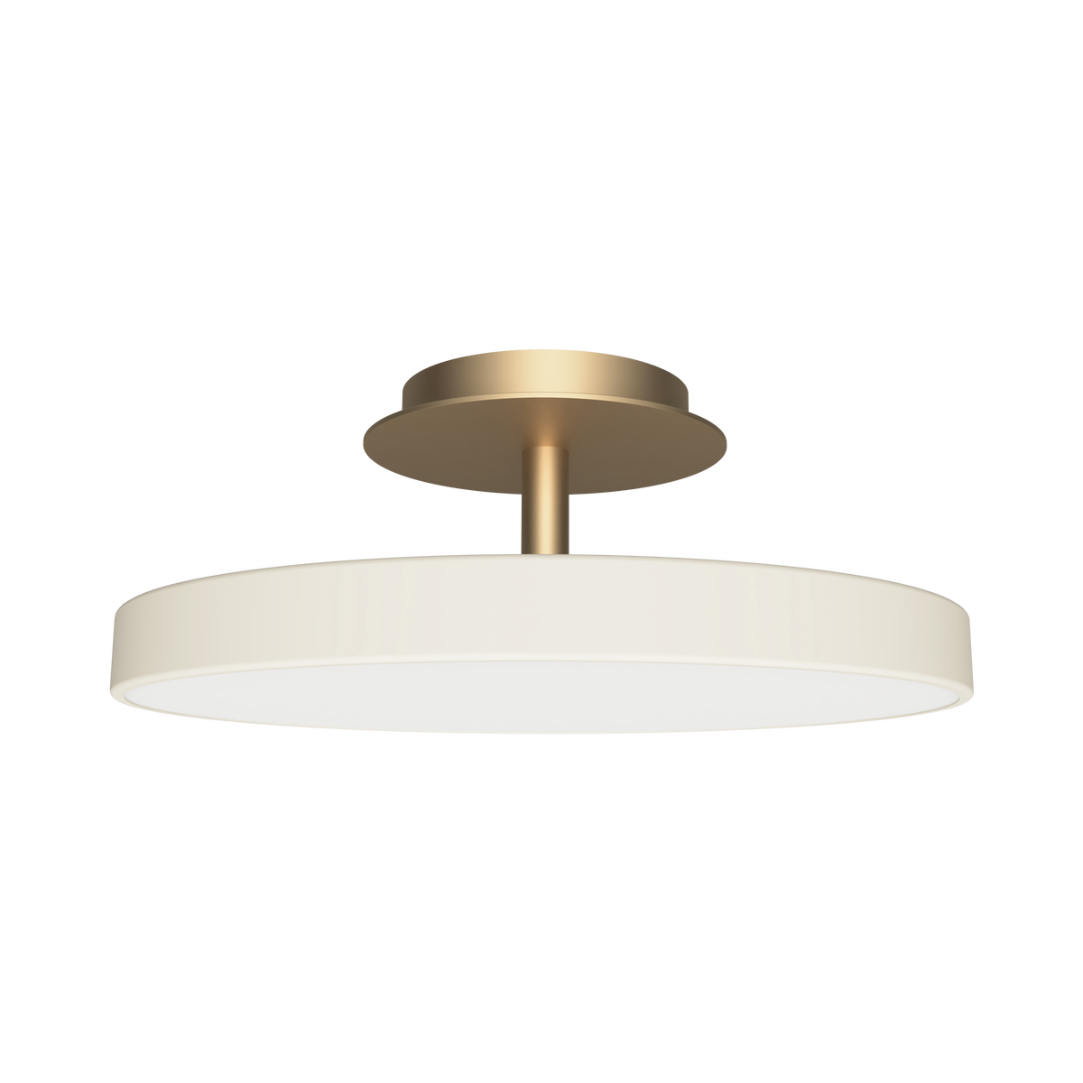 Asteria Up Plus loftlampe, hvid og messing • UMAGE - Copenhagenhomedesign
