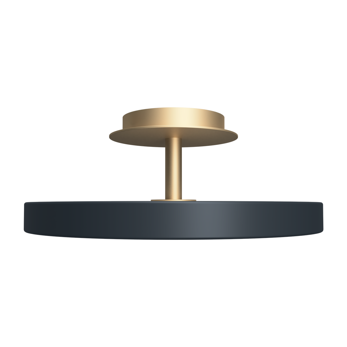 Asteria Up Plus loftlampe, grå og messing • UMAGE - Copenhagenhomedesign