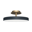 Asteria Up Plus loftlampe, grå og messing • UMAGE