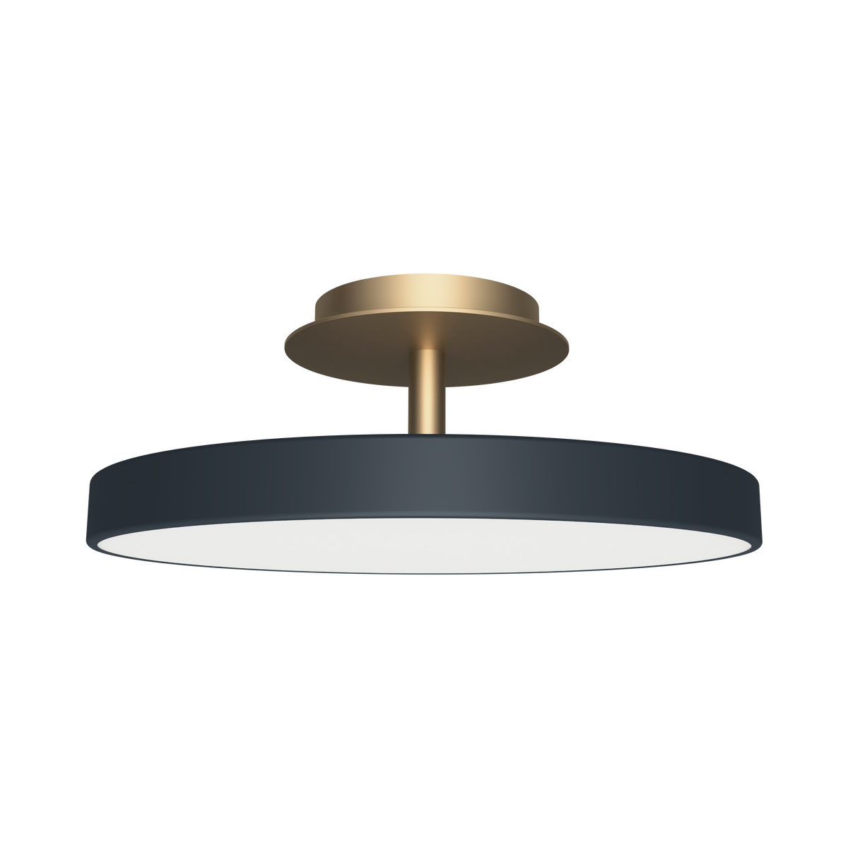 Asteria Up Plus loftlampe, grå og messing • UMAGE - Copenhagenhomedesign