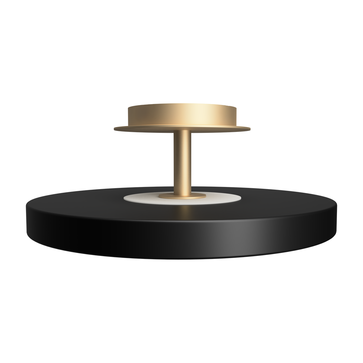 Asteria Up Plus loftlampe, sort og messing • UMAGE - Copenhagenhomedesign