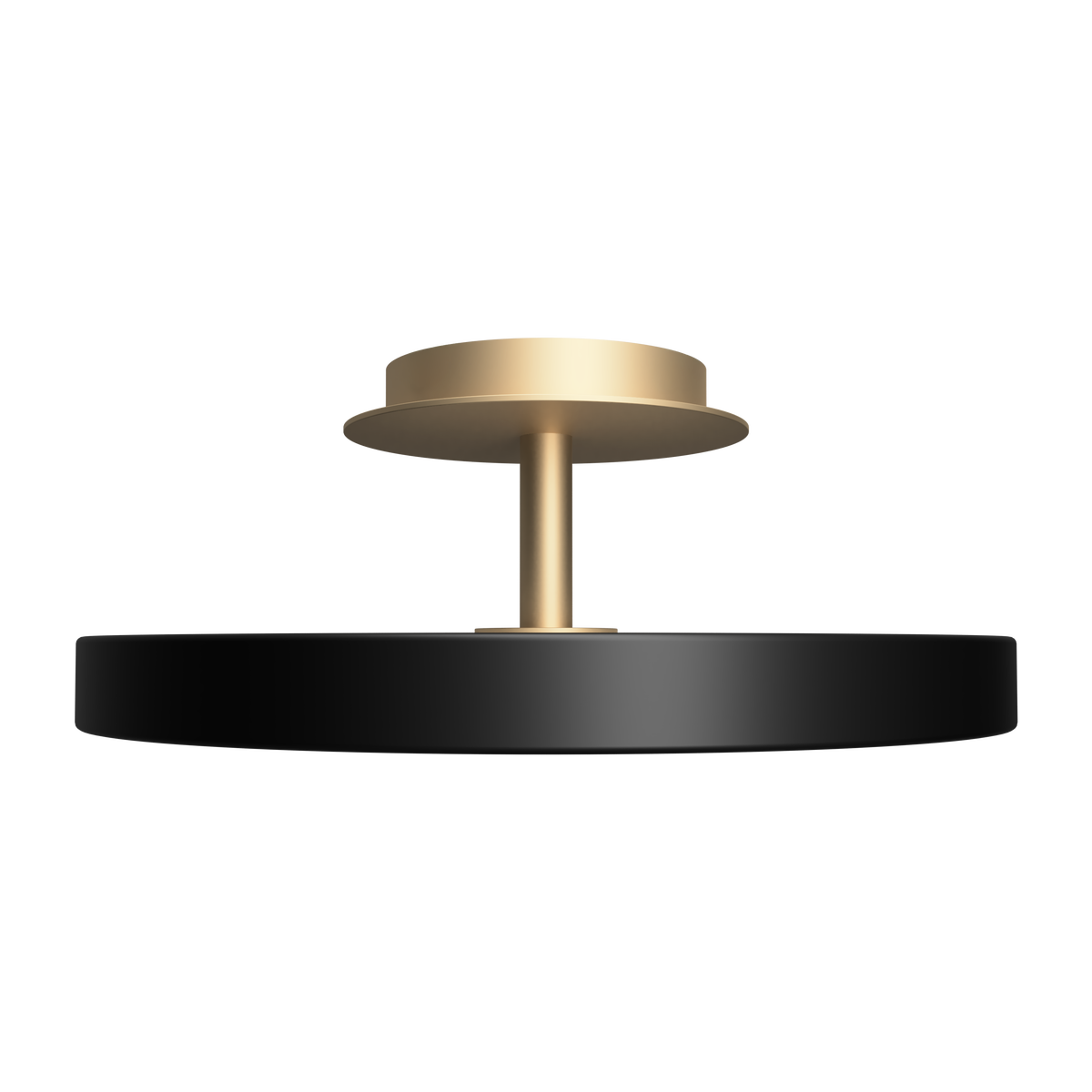 Asteria Up Plus loftlampe, sort og messing • UMAGE - Copenhagenhomedesign