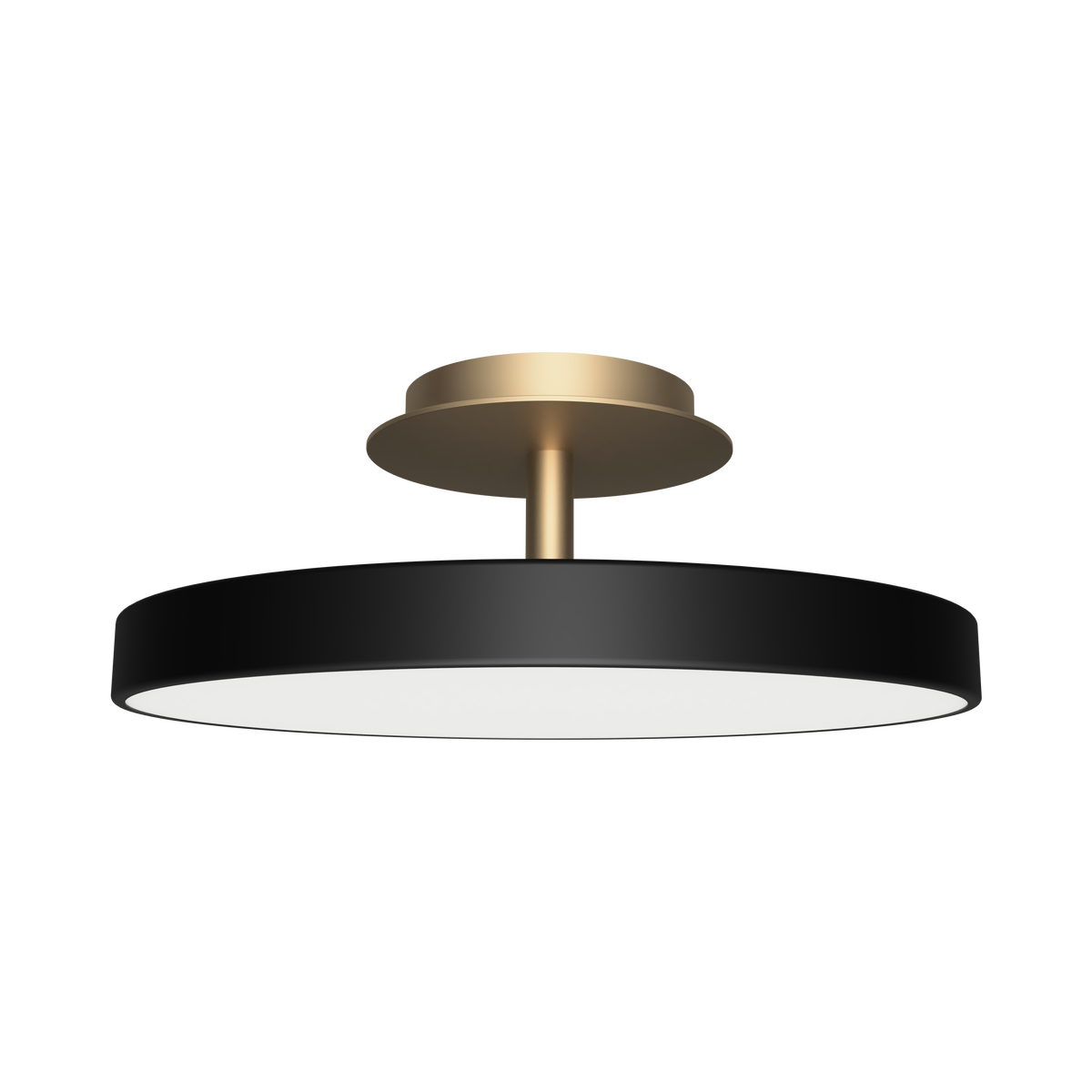 Asteria Up Plus loftlampe, sort og messing • UMAGE - Copenhagenhomedesign