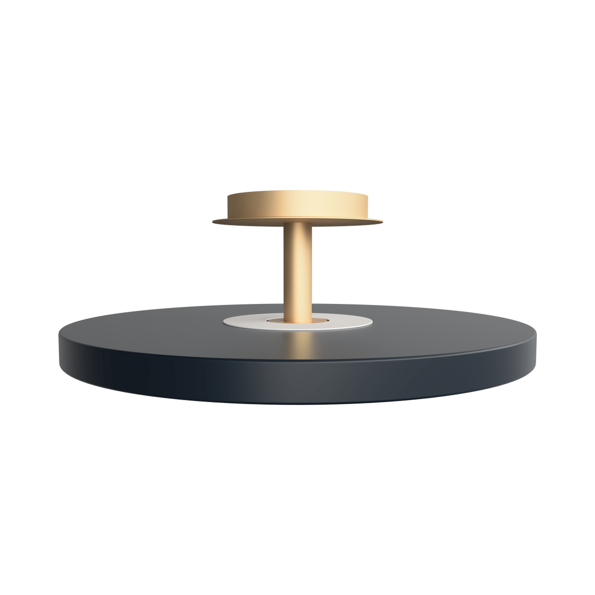 Asteria Up Plus loftlampe, grå og messing • UMAGE - Copenhagenhomedesign
