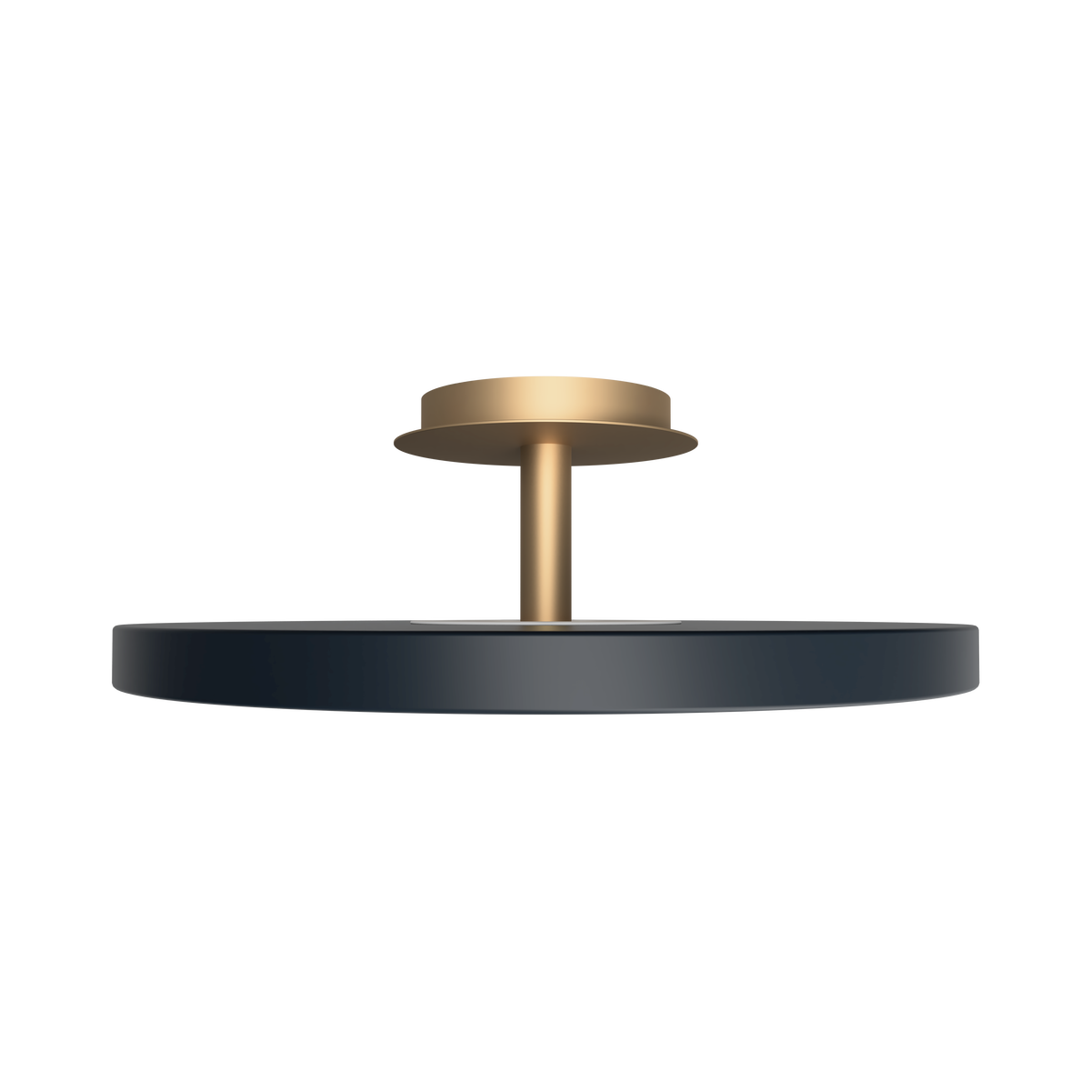Asteria Up Plus loftlampe, grå og messing • UMAGE - Copenhagenhomedesign