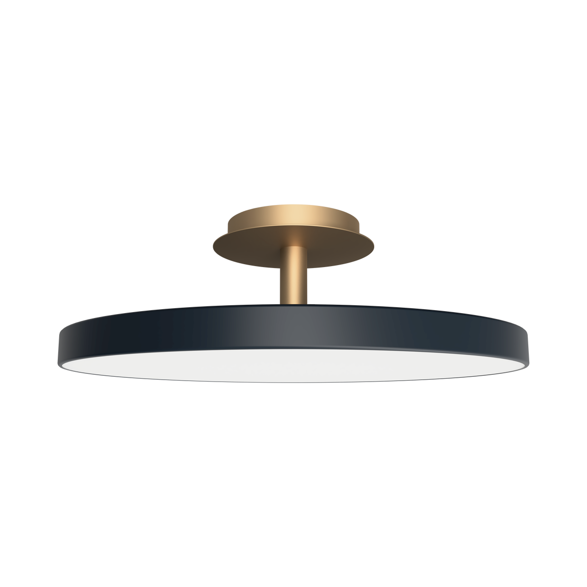 Asteria Up Plus loftlampe, grå og messing • UMAGE - Copenhagenhomedesign