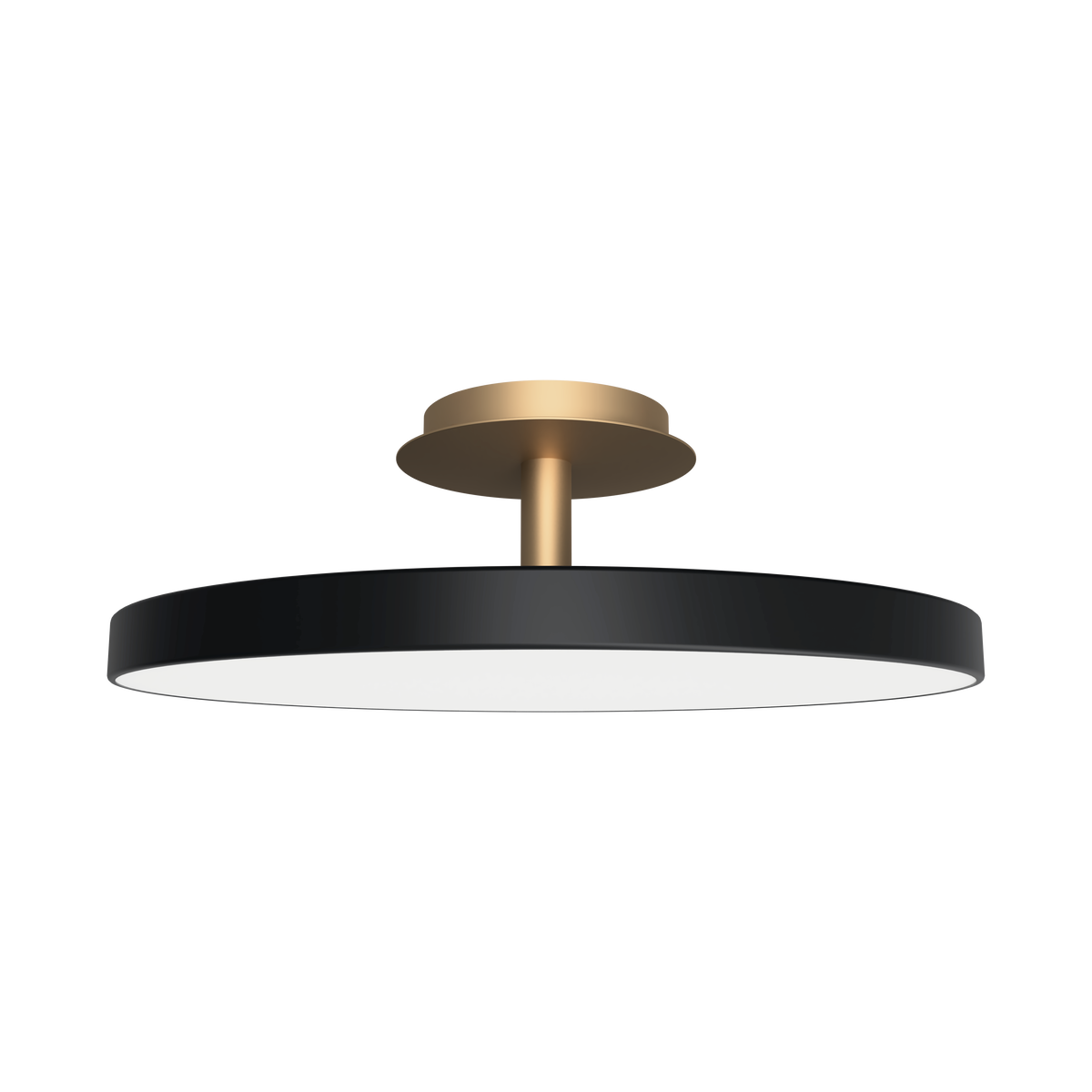 Asteria Up Plus loftlampe, sort og messing • UMAGE - Copenhagenhomedesign