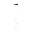 Brighter Days Penta Cluster 3 pendel med roset • UMAGE