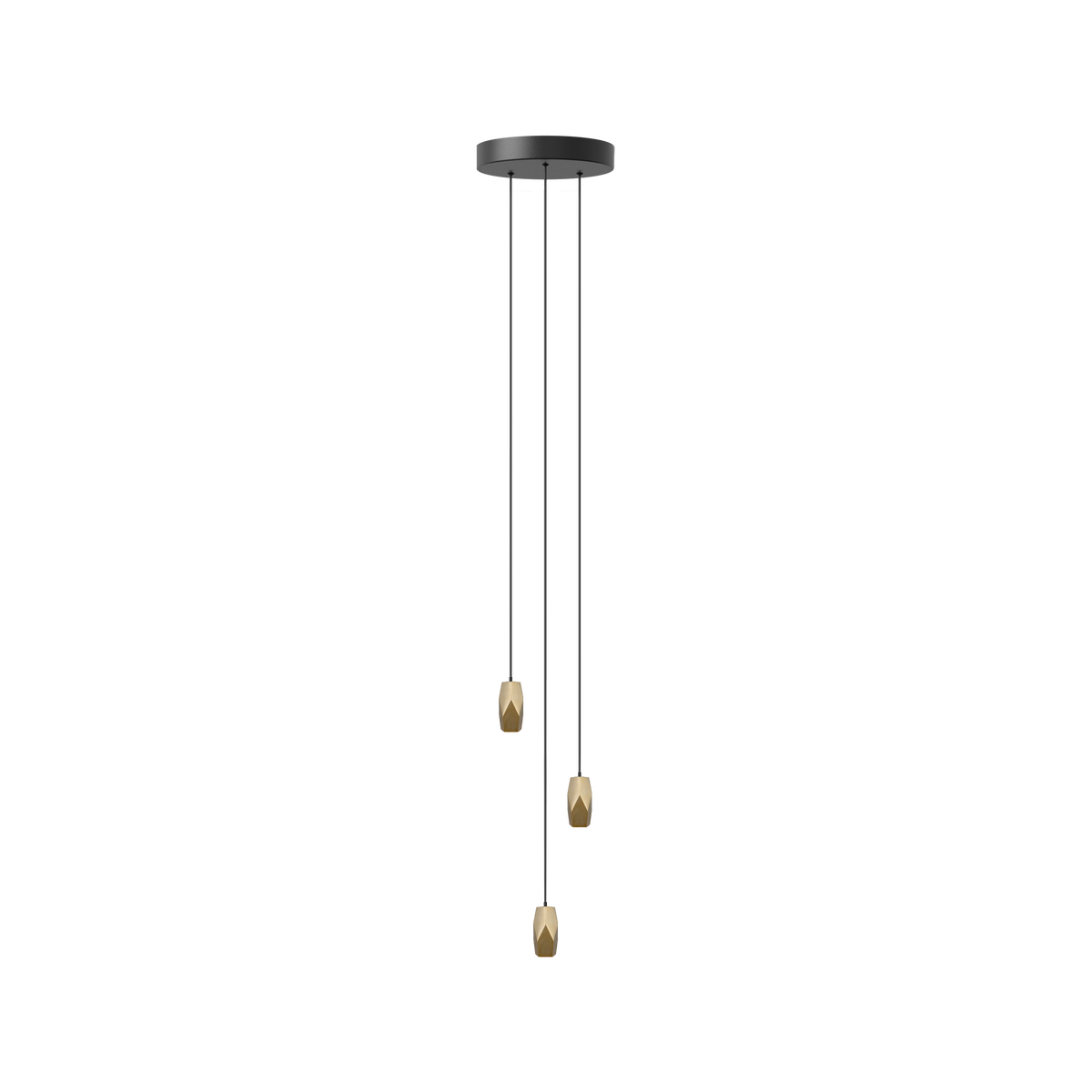 Brighter Days Penta Cluster 3 pendel med roset • UMAGE - Copenhagenhomedesign