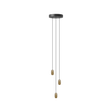 Brighter Days Hexa Cluster 3 pendel med roset • UMAGE