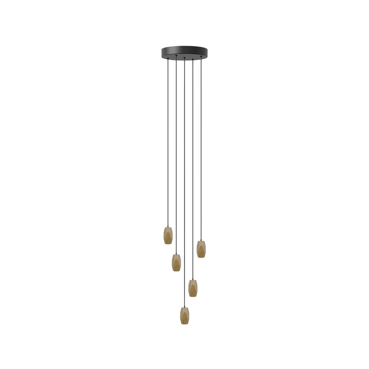 Brighter Days Hexa Cluster 5 pendel med roset • UMAGE - Copenhagenhomedesign