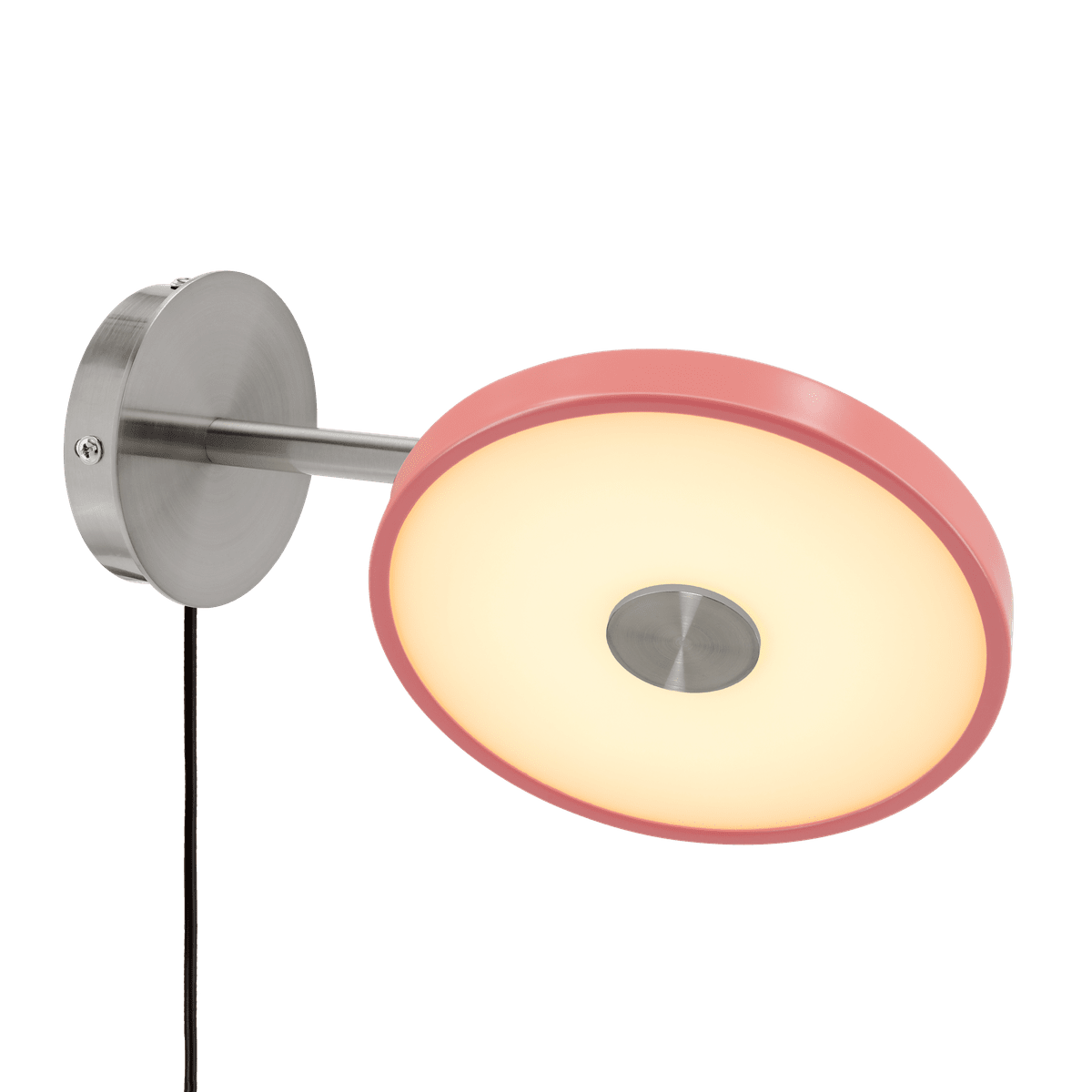 Asteria Wall væglampe, rose og stål • UMAGE