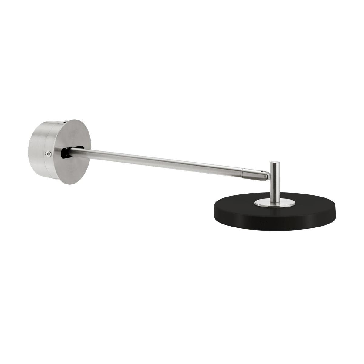 Asteria Wall væglampe (med hardwire add on), sort og stål • UMAGE