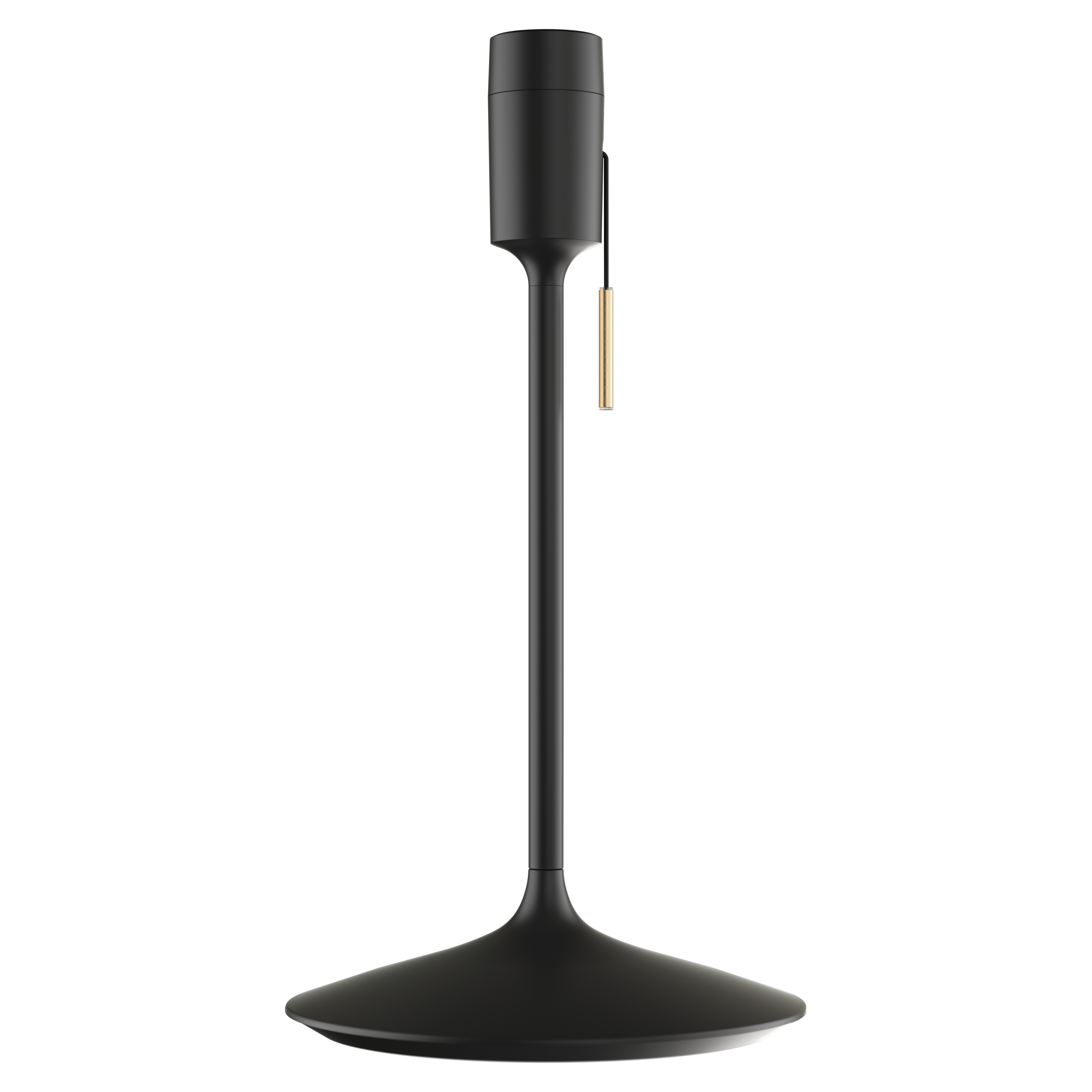 Komorebi Square bordlampe, mørk egetræ og sort • UMAGE