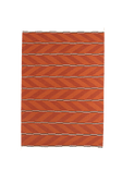 Tæppe VK-6, rød/orange • NORDICMODERN