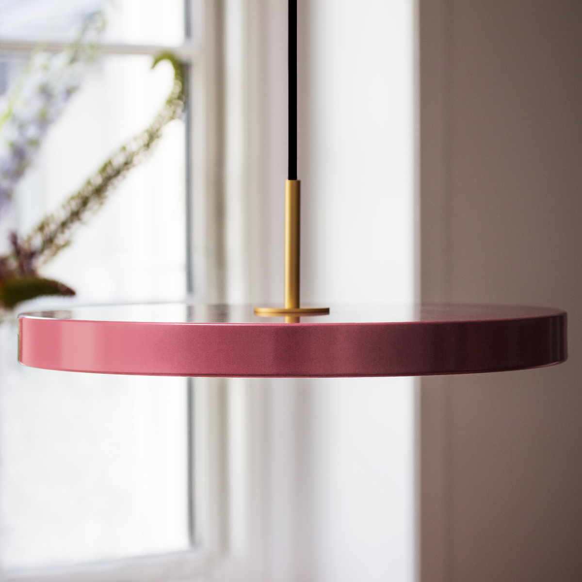 Asteria pendel, rose og messing • UMAGE - Copenhagenhomedesign
