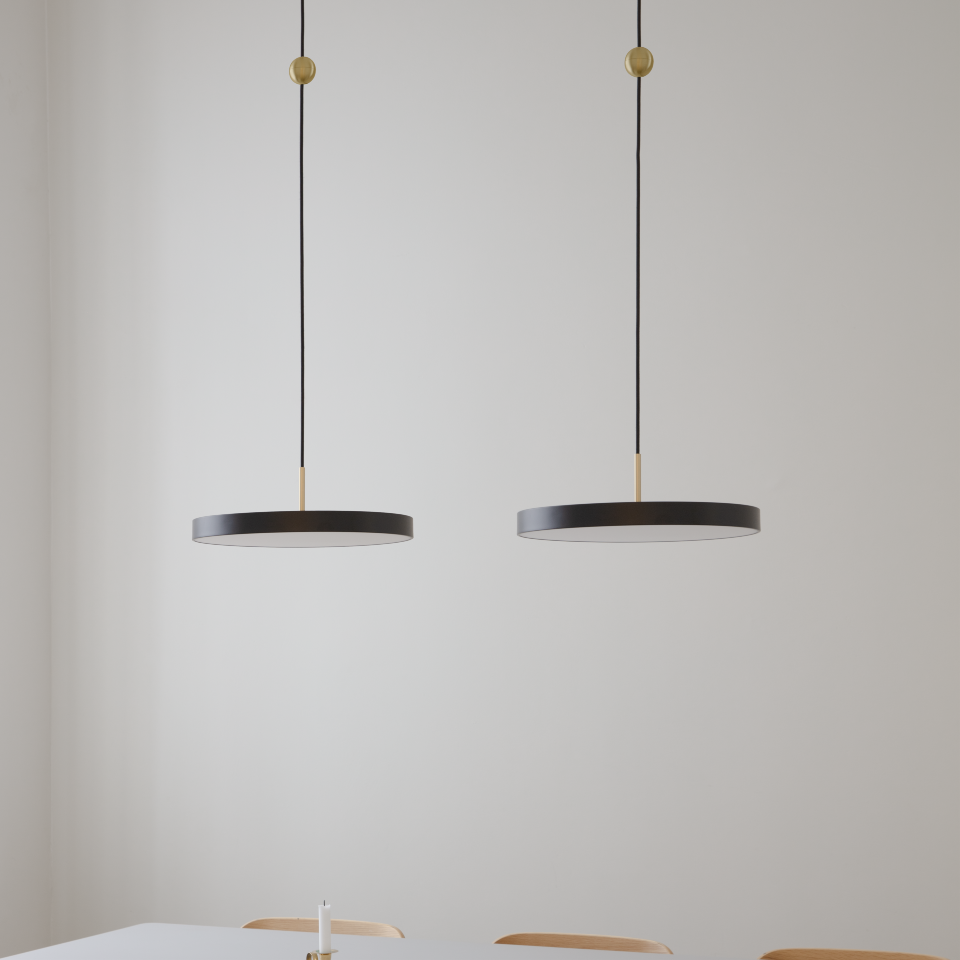 Cord Connector ledningsforbinder, børstet messing look • UMAGE