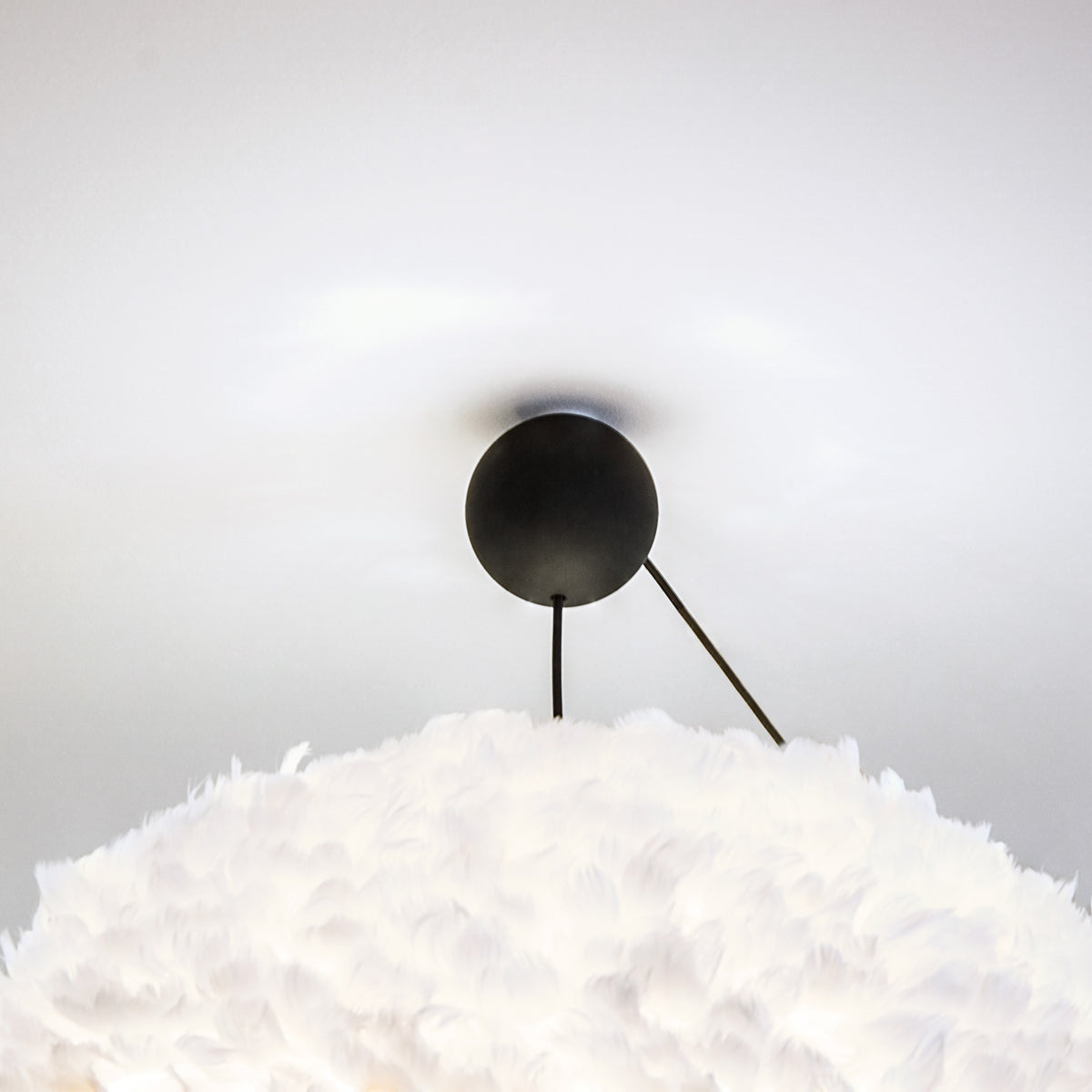 Canonball, baldakin med ledning og fatning E27, sort • UMAGE - Copenhagenhomedesign