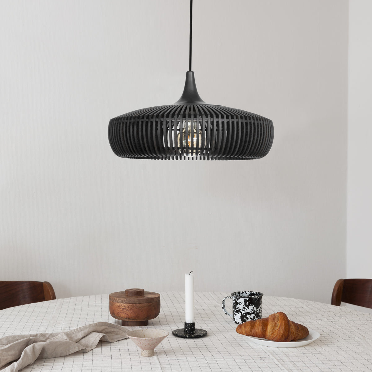 Clava Dine lampeskærm, sort egetræ • UMAGE - Copenhagenhomedesign