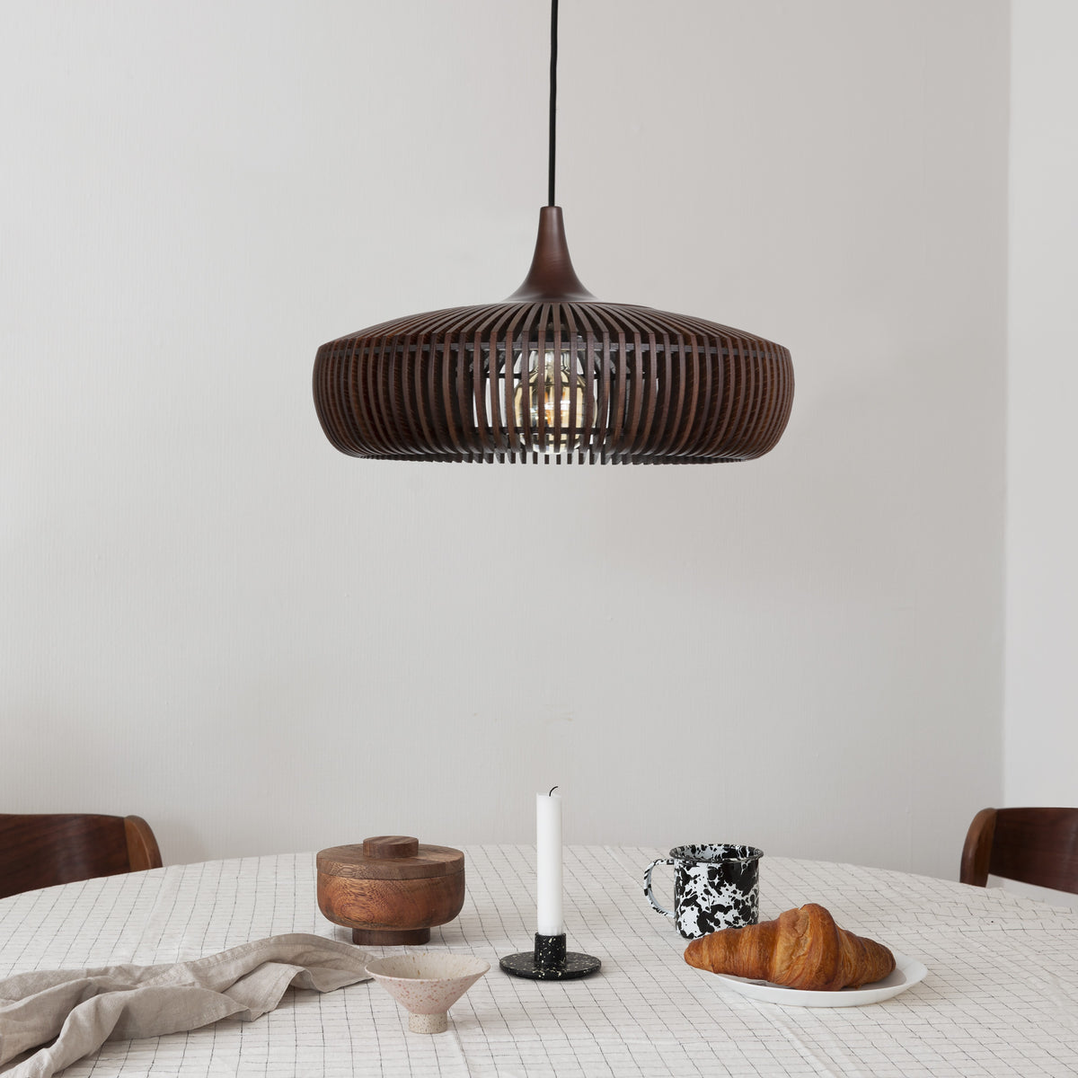 Clava Dine lampeskærm, mørk egetræ • UMAGE - Copenhagenhomedesign