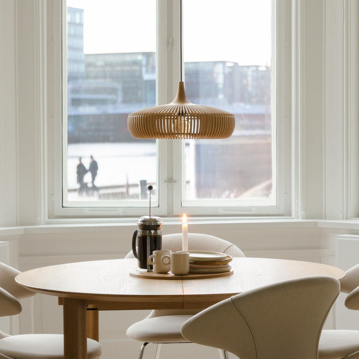 Clava Dine lampeskærm, egetræ • UMAGE - Copenhagenhomedesign