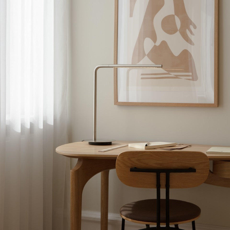 Omni Table bordlampe, stål • UMAGE