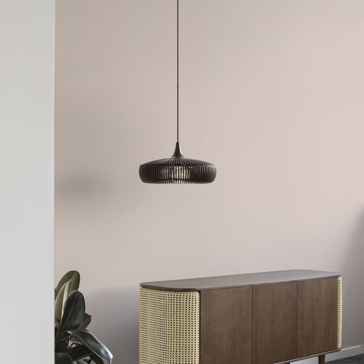 Clava Dine lampeskærm, mørk egetræ • UMAGE - Copenhagenhomedesign