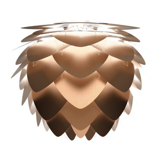 Aluvia lampeskærm, børstet bronze • UMAGE