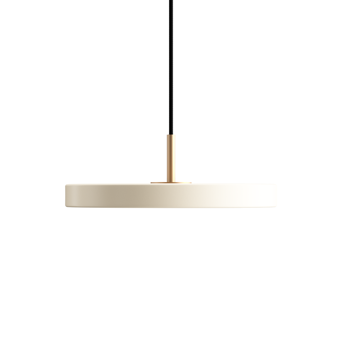 Asteria pendel, hvid og messing • UMAGE - Copenhagenhomedesign