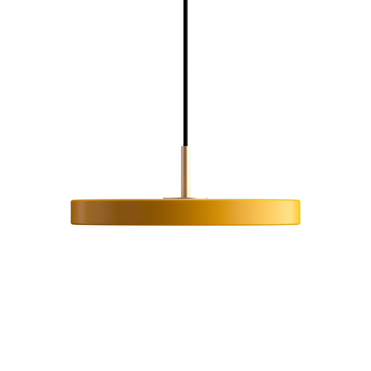 Asteria pendel, gul og messing • UMAGE - Copenhagenhomedesign