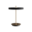 Asteria Table bordlampe, sort og messing • UMAGE