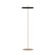 Asteria Floor gulvlampe, sort og messing • UMAGE