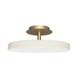 Asteria Up loftlampe, hvid og messing • UMAGE