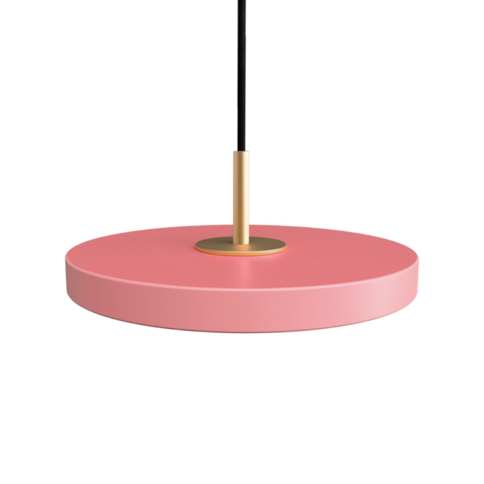 Asteria pendel, rose og messing • UMAGE