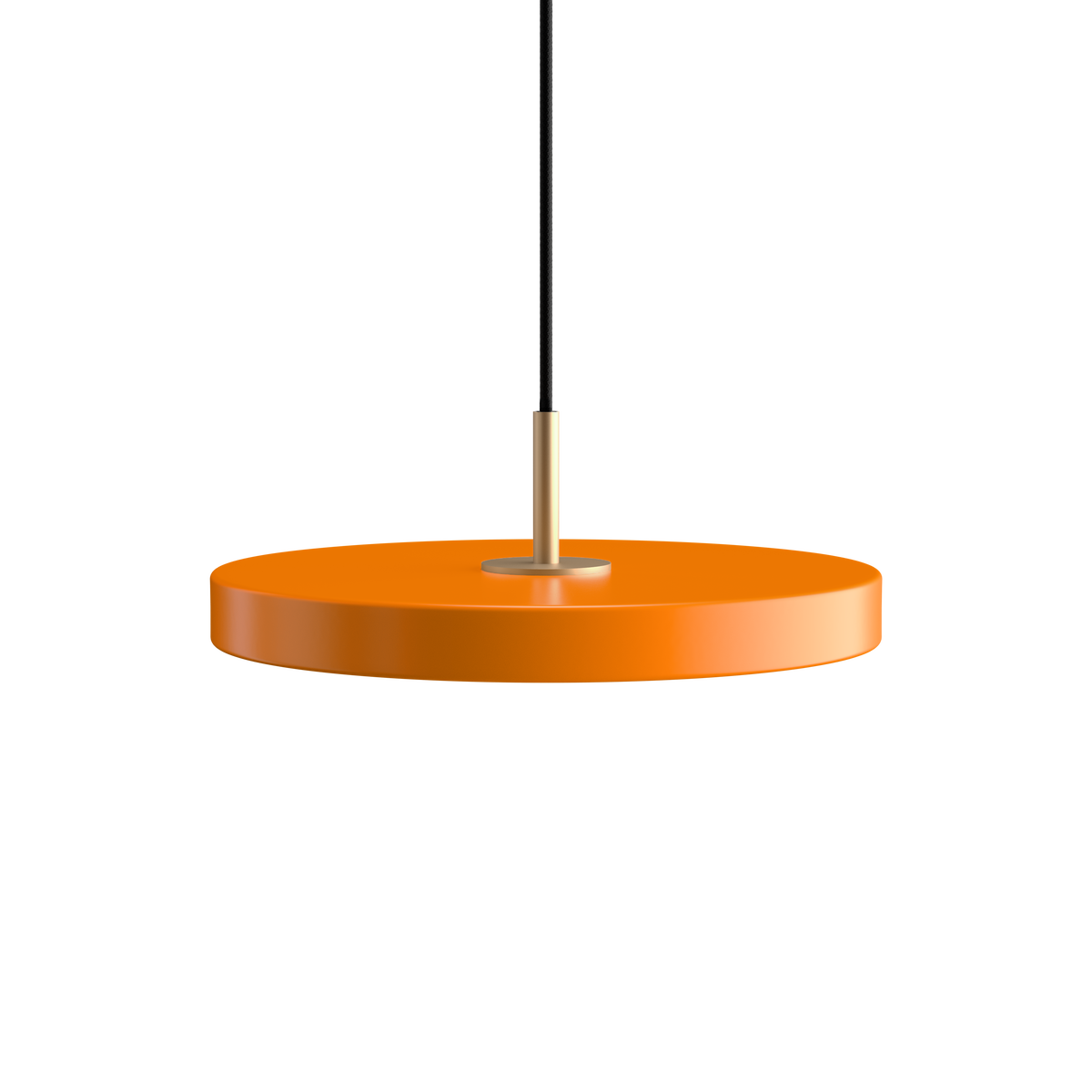 Asteria pendel, orange og messing • UMAGE - Copenhagenhomedesign
