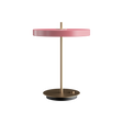 Asteria Table bordlampe, rose og messing • UMAGE