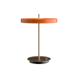 Asteria Table bordlampe, orange og messing • UMAGE