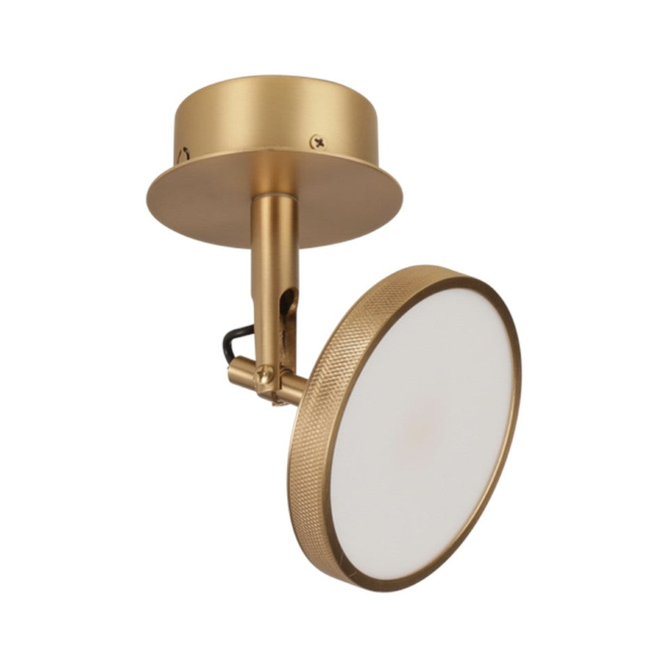 Asteria Spot spotlampe, messing • UMAGE