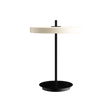 Asteria Table bordlampe, hvid og sort • UMAGE