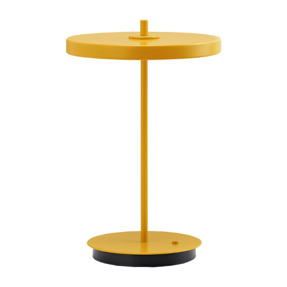 Asteria Move Monochrome, portable bordlampe, gul (sunflower) • UMAGE