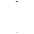 Rosette Mini, loftroset med ledning og fatning G4, sort • UMAGE