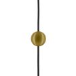 Cord Connector ledningsforbinder, børstet messing look • UMAGE