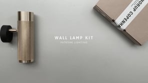 Video vejledning til montering af væglampe kit